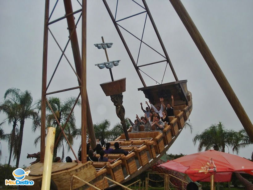 Barco Pirata - Beto Carrero World - Parque Temático em Penha-SC
