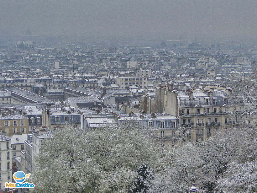 Basilique du Sacré Coeur - Bairro Montmartre - Paris - França