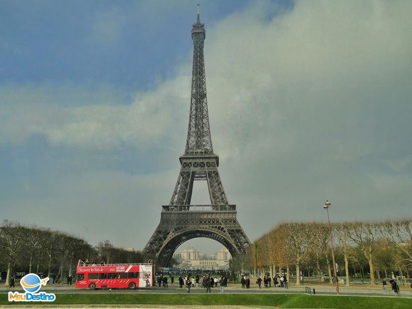 Torre Eiffel - Roteiro de inverno pela Europa