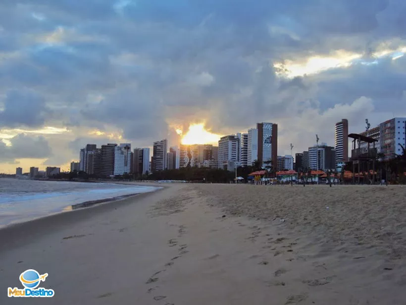 Nascer do Sol na Praia de Meireles - Fortaleza-CE