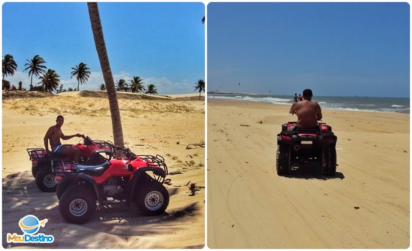 Quadriciclo - Praia do Cumbuco - Ceará