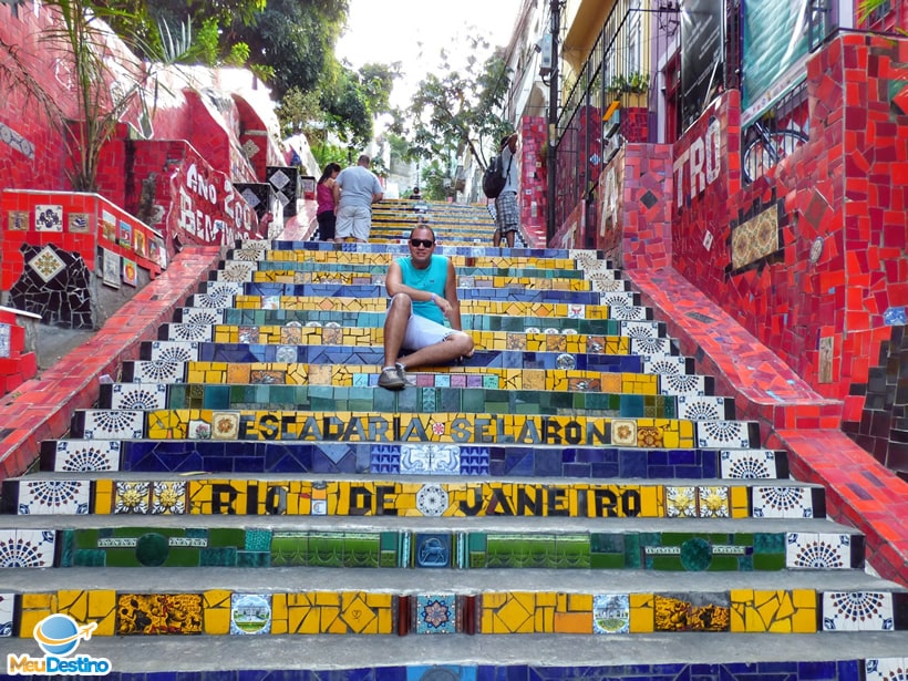 Escadaria Selarón - O que fazer no Rio de Janeiro-RJ