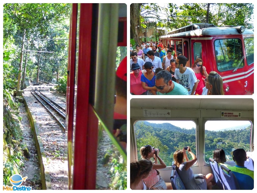Trem do Corcovado - Cristo Redentor - Rio de Janeiro-RJ