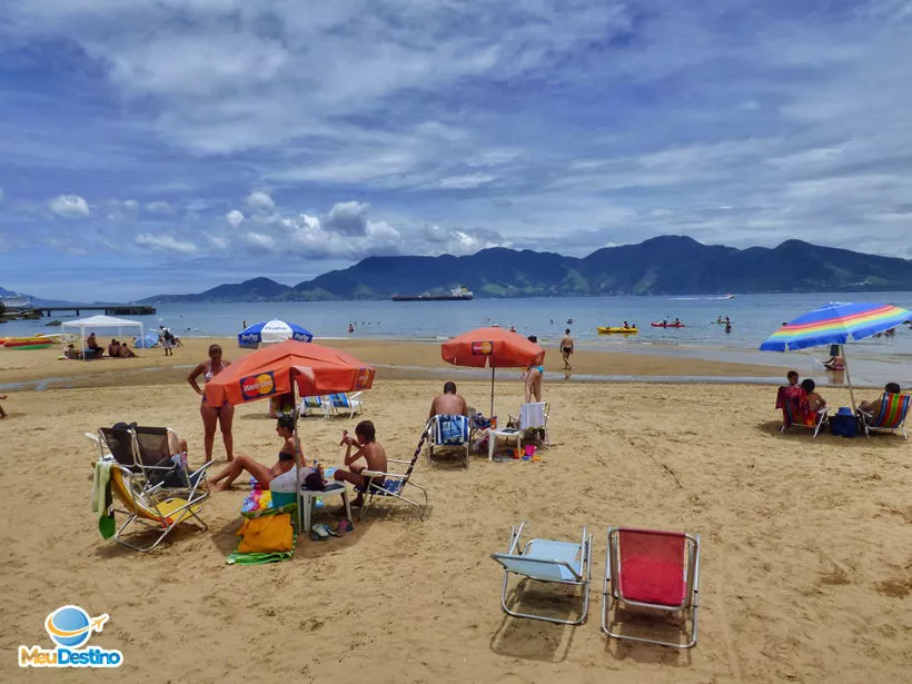 Praia do Sino (Guarapocaia) - As melhores praias de Ilhabela-SP