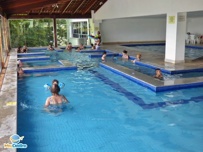 Piscina Térmica - Tauá Resort Caeté - Minas Gerais