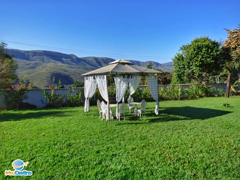 Vista para as montanhas