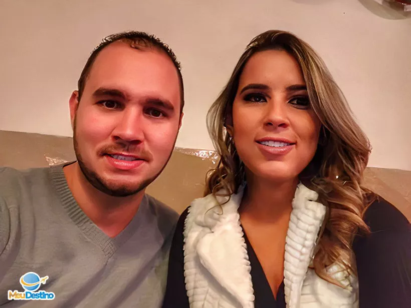 André Morato e Kalidia Silva