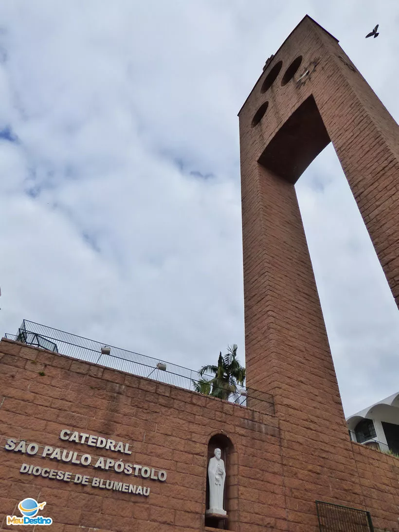 Catedral de São Paulo Apóstolo - Centro Histórico de Blumenau-SC