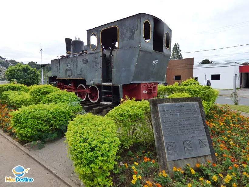 Locomotiva Macuca - Centro Histórico de Blumenau-SC