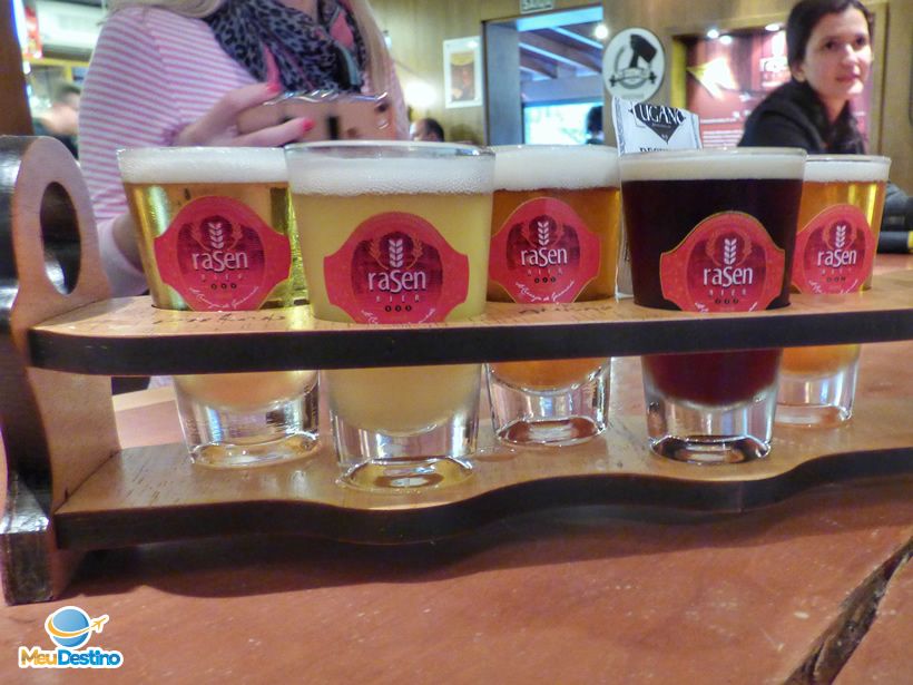 Régua de Degustação - Cerveja Artesanal Rasen Bier