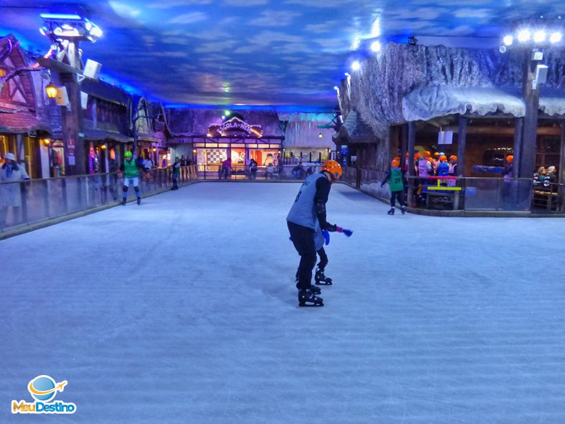 Snowland - Parque de neve indoor em Gramado-RS