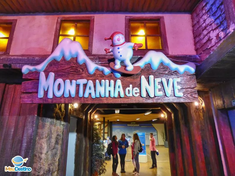 Snowland - Parque de neve indoor em Gramado-RS