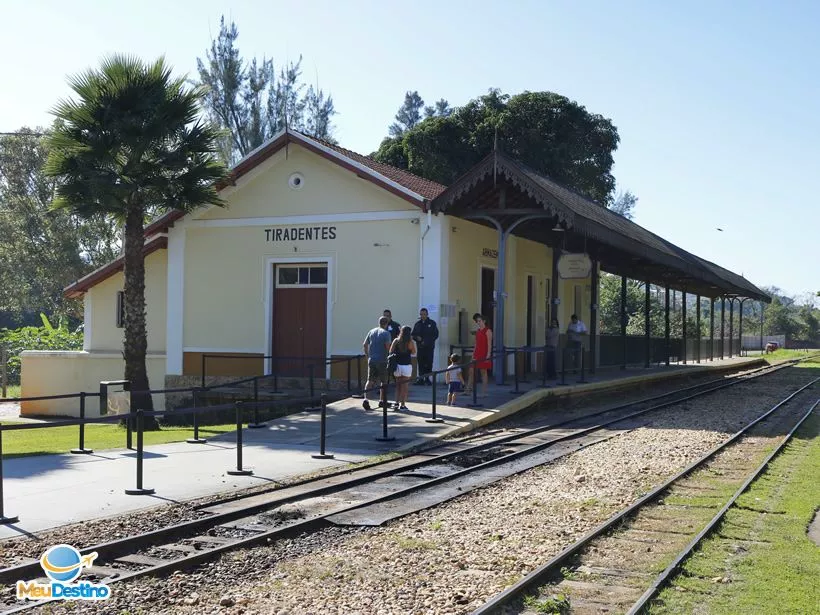 Estação de Trem - Roteiro em Tiradentes-MG