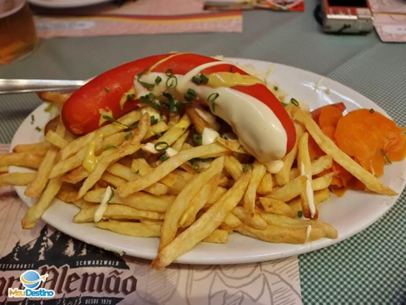 Bockwurst - Bar do Alemão - Curitiba-PR