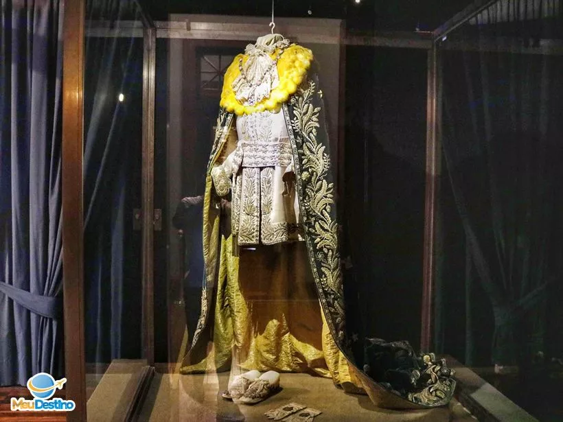 Traje do Imperador Dom Pedro II - Museu Imperial - Petrópolis-RJ