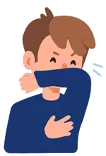 Coronavírus - Tossir com o antebraço