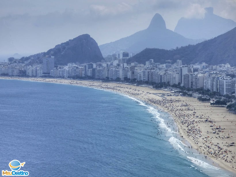 Vista para a Praia de Copacabana
