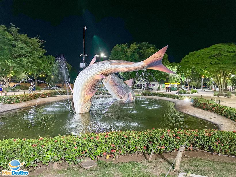 Praça da Liberdade - Roteiro em Bonito-MS