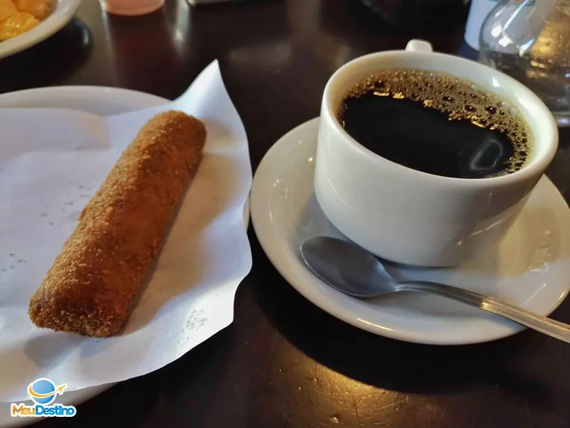 Croquete de Carne - Casa do Alemão - Tradicional parada em Petrópolis-RJ