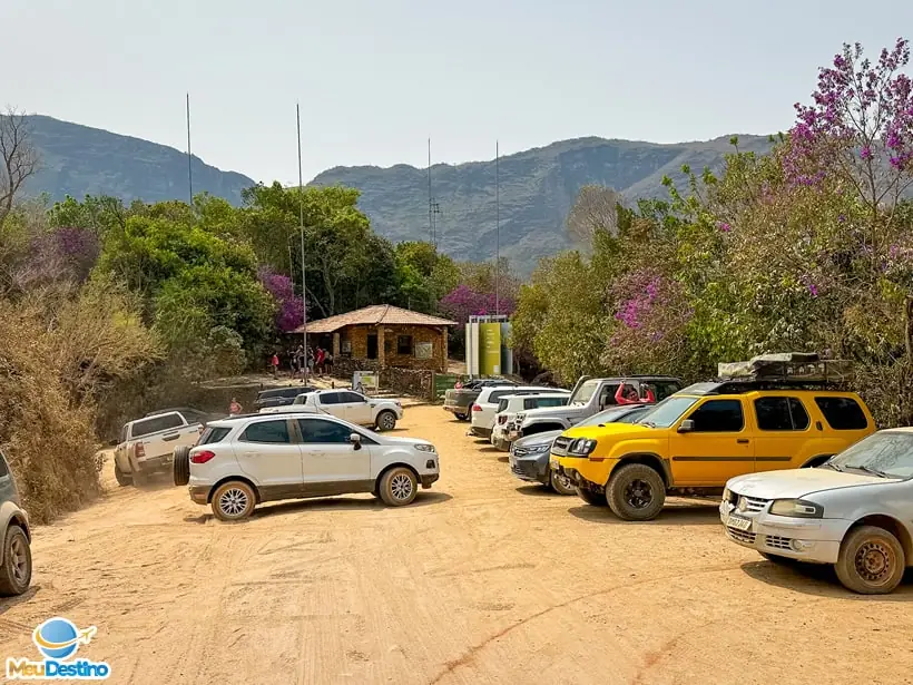 Entrada do Parque Nacional da Serra da Canastra