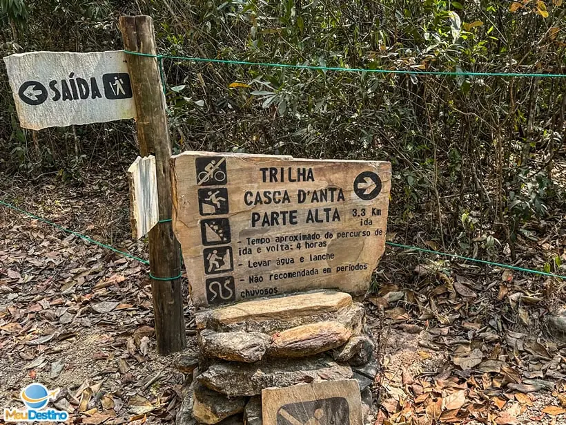 Trilha no Parque Nacional da Serra da Canastra - São Roque de Minas-MG